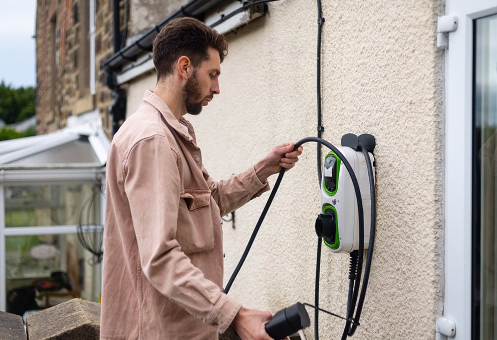 convenient home charging for your electric vehicle